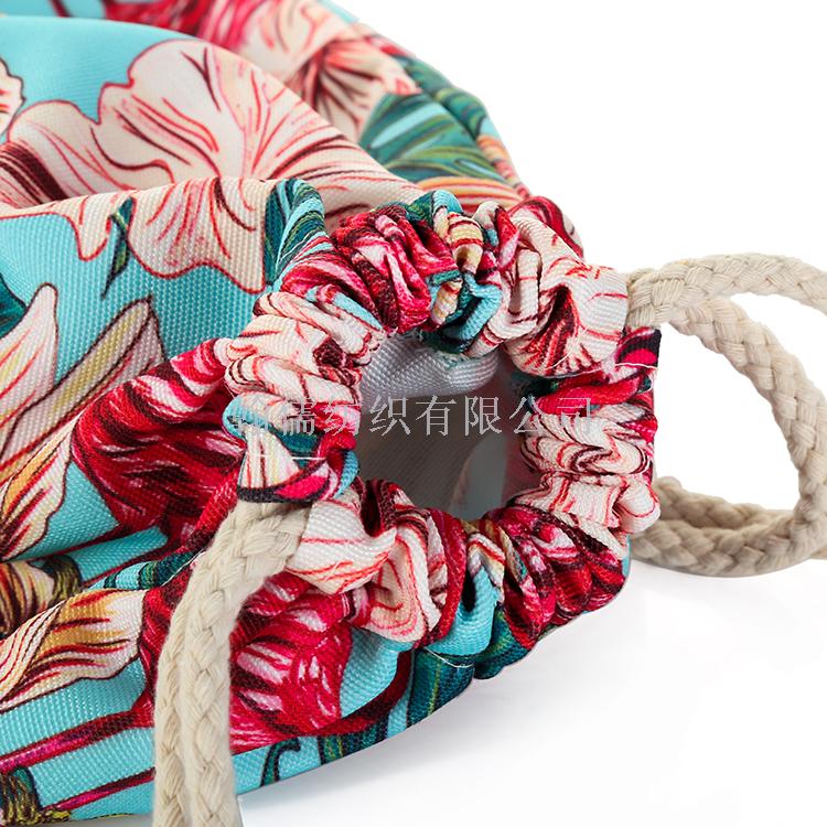 Portable outdoor beach towel travel flamingo beach bag