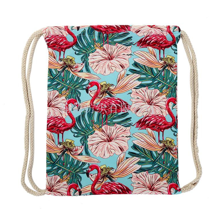 Portable outdoor beach towel travel flamingo beach bag Portable outdoor beach towel travel flamingo beach bag