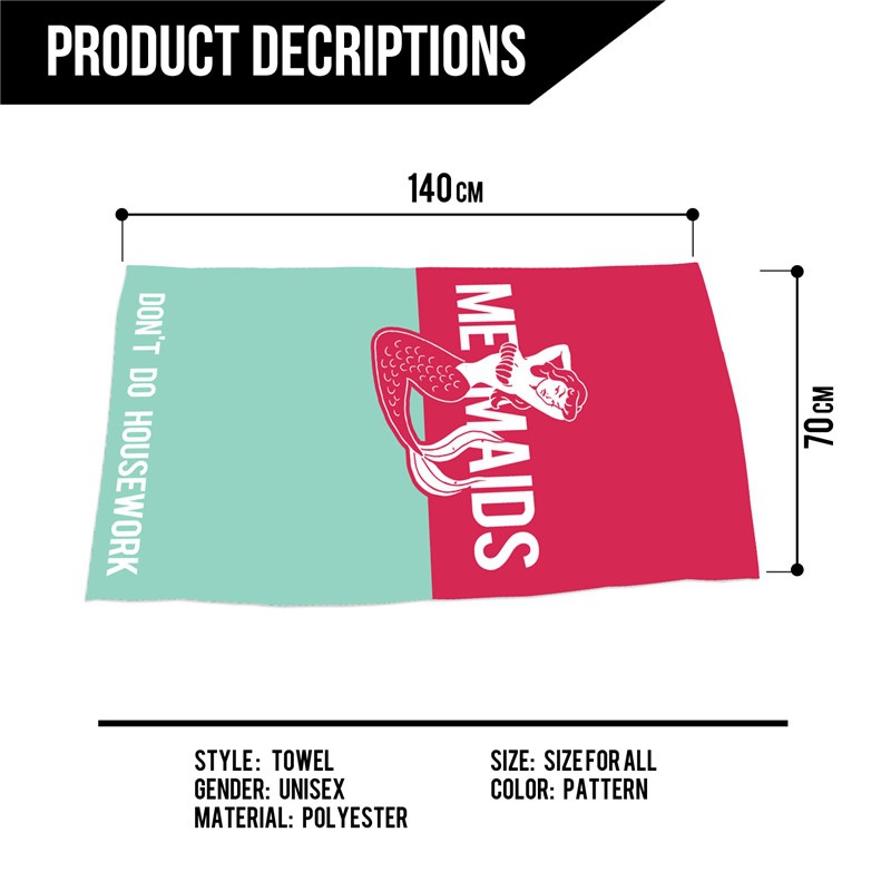 Zohra New Active Printed Beach Towel Fashion Polyester Beach Towel 3D Digital Printing Bathrobe Towel Wholesale
