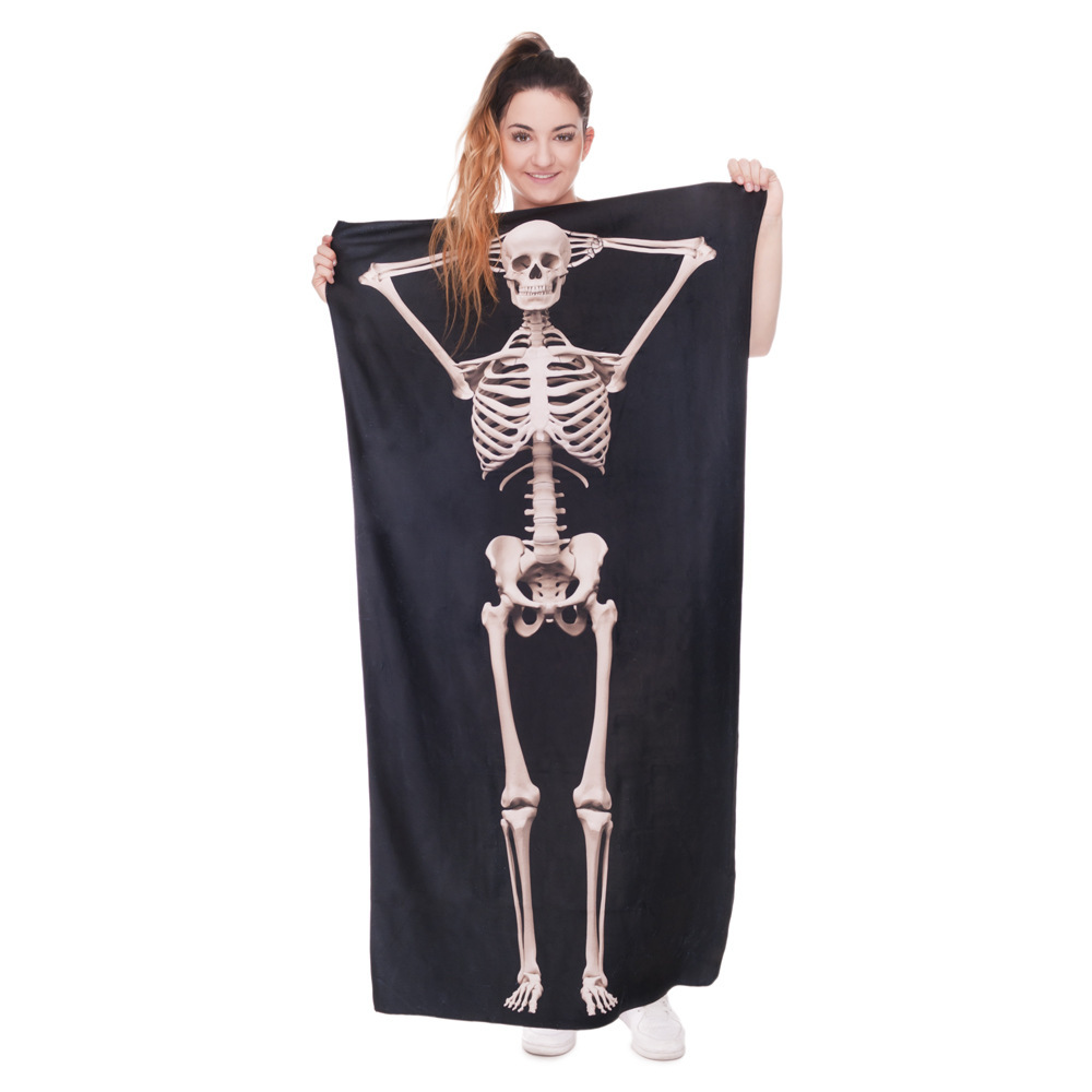 Zohra New Active Printed Beach Towel Fashion Polyester Beach Towel 3D Digital Printing Bathrobe Towel Wholesale