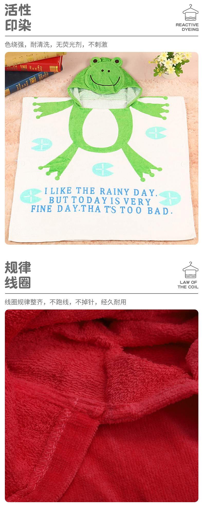 Customized Cartoon Cotton Child Baby Bath Towel Cape Printed Hooded Wearable Bathrobe Beach Towel Bath Quilt Customized Cartoon Cotton Child Baby Bath Towel Cape Printed Hooded Wearable Bathrobe Beach Towel Bath Quilt