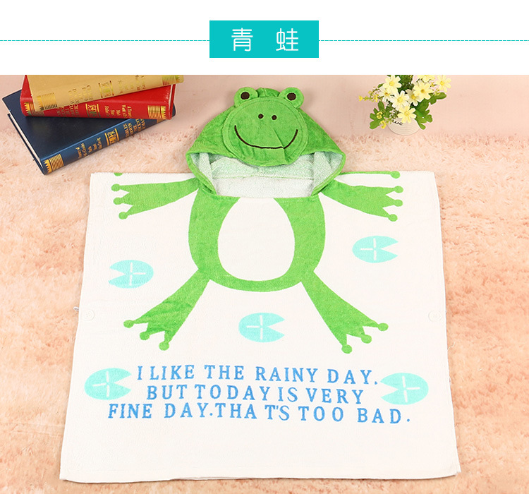 Customized Cartoon Cotton Child Baby Bath Towel Cape Printed Hooded Wearable Bathrobe Beach Towel Bath Quilt Customized Cartoon Cotton Child Baby Bath Towel Cape Printed Hooded Wearable Bathrobe Beach Towel Bath Quilt