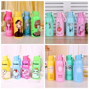 2018 new Korean version simple creative color lock sports cup portable anti-falling plastic sports cup wholesale 2018 new Korean version simple creative color lock sports cup portable anti-falling plastic sports cup wholesale