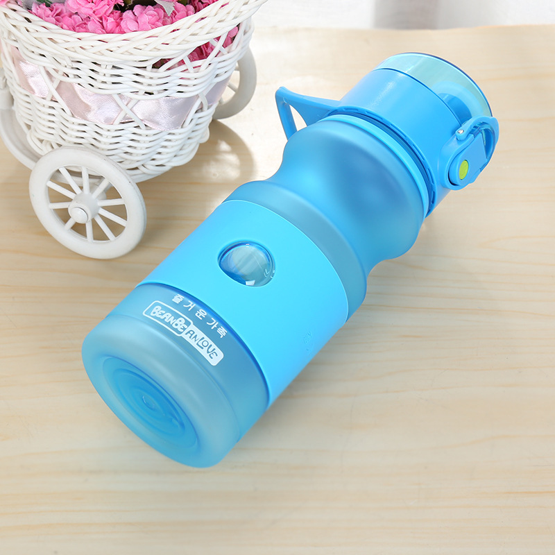 2018 new Korean version simple creative color lock sports cup portable anti-falling plastic sports cup wholesale 2018 new Korean version simple creative color lock sports cup portable anti-falling plastic sports cup wholesale