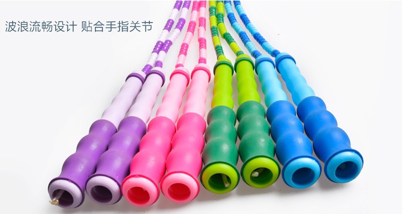 Pattern Bamboo Rope Skipping Adult and Children Primary and Secondary School Students Girls Kindergarten Fancy Bead Rope Skipping Pattern Bamboo Rope Skipping Adult and Children Primary and Secondary School Students Girls Kindergarten Fancy Bead Rope Skipping