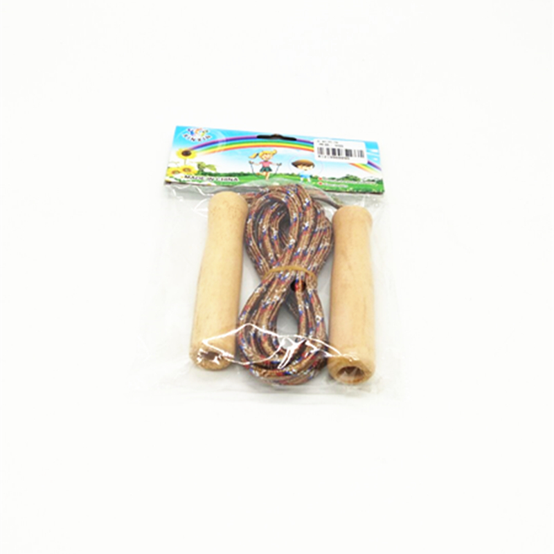 Wooden rope rope skipping fitness fitness rope skipping students jumping rope fitness sporting goods