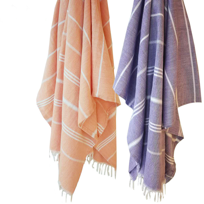 Cotton Turkey towel beach towel can be customized factory direct