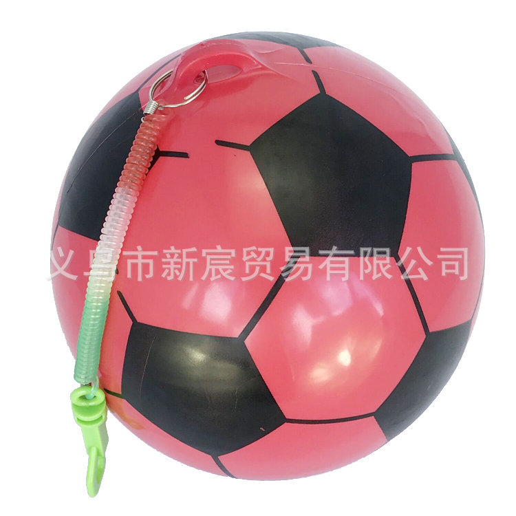 Large Children's Inflatable Toy Elastic Chain Hanging Ball Cartoon Football Watermelon Ball Children's Fun Game Ball Large Children's Inflatable Toy Elastic Chain Hanging Ball Cartoon Football Watermelon Ball Children's Fun Game Ball