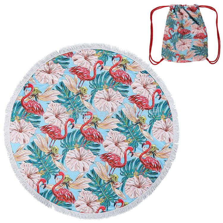 Portable outdoor beach towel beach bag set Portable outdoor beach towel beach bag set