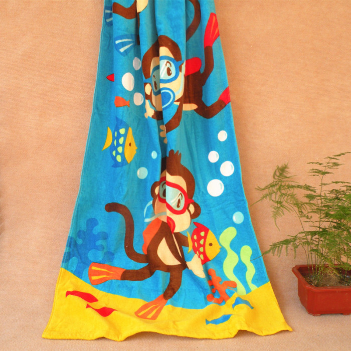 100% cotton printed penguion beach towel 70*140cm cartoon bath towel stock 100% cotton printed penguion beach towel 70*140cm cartoon bath towel stock