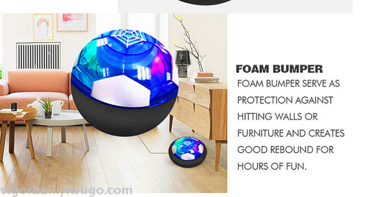 Douyin with the World Cup rechargeable transparent indoor suspended football electric hovercraft indoor children's toys Douyin with the World Cup rechargeable transparent indoor suspended football electric hovercraft indoor children's toys