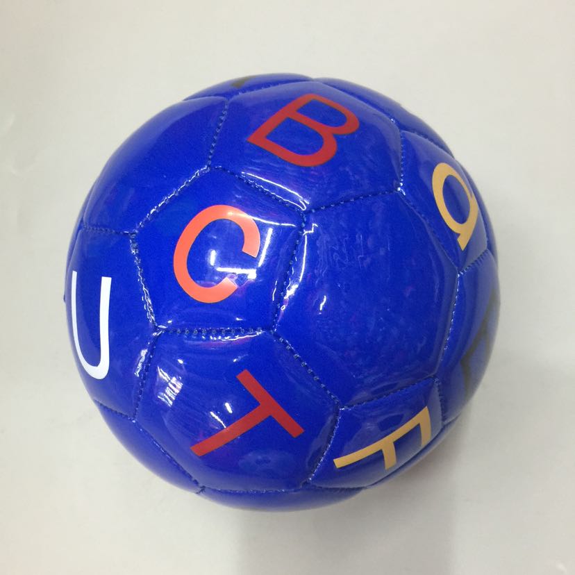 Manufacturer direct marketing 2 Numbers letters cartoon football foaming children&#039;s kindergarten patted football 