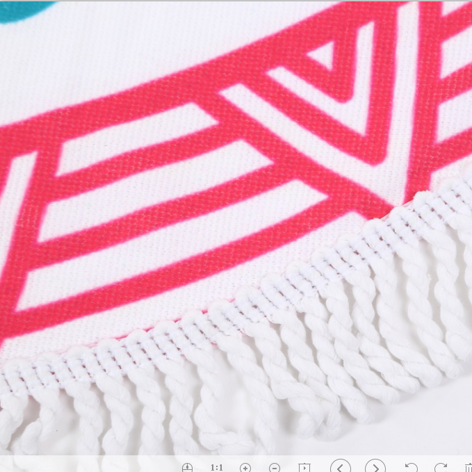 Summer style beach towel tassel round beach towel. Summer style beach towel tassel round beach towel.
