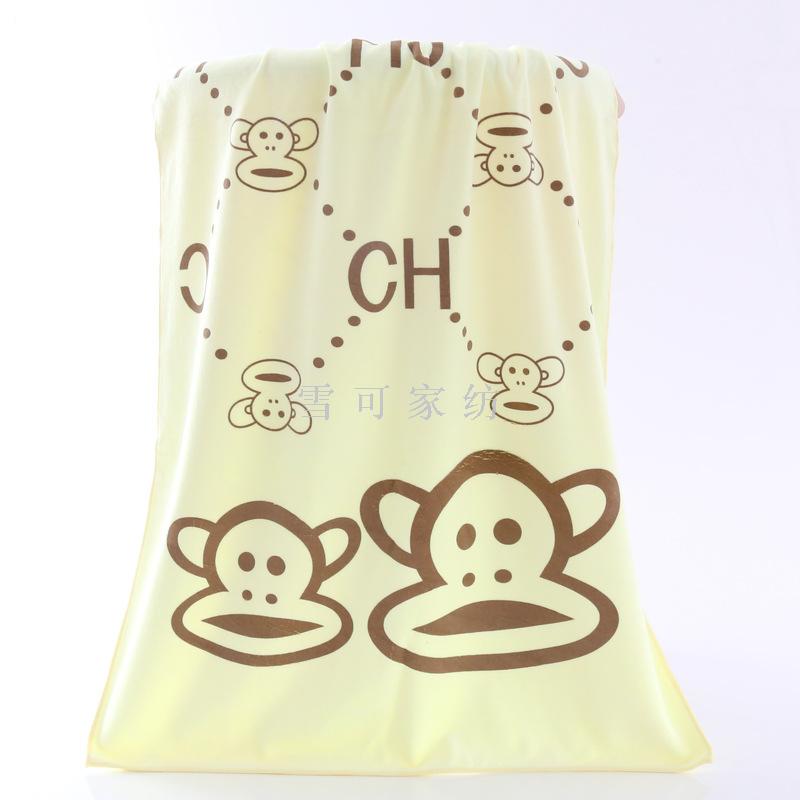 bath towel Export Japan and South Korea ultra-fine fiber cartoon printing baby towel adult belts beach towel bath towel Export Japan and South Korea ultra-fine fiber cartoon printing baby towel adult belts beach towel