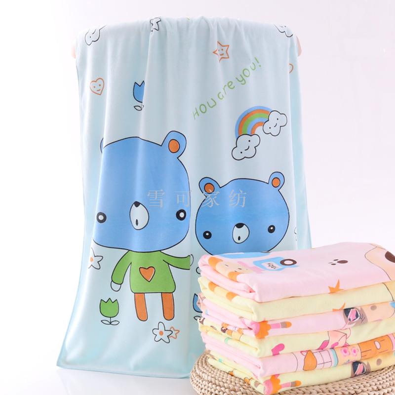 bath towel Export Japan and South Korea ultra-fine fiber cartoon printing baby towel adult belts beach towel bath towel Export Japan and South Korea ultra-fine fiber cartoon printing baby towel adult belts beach towel