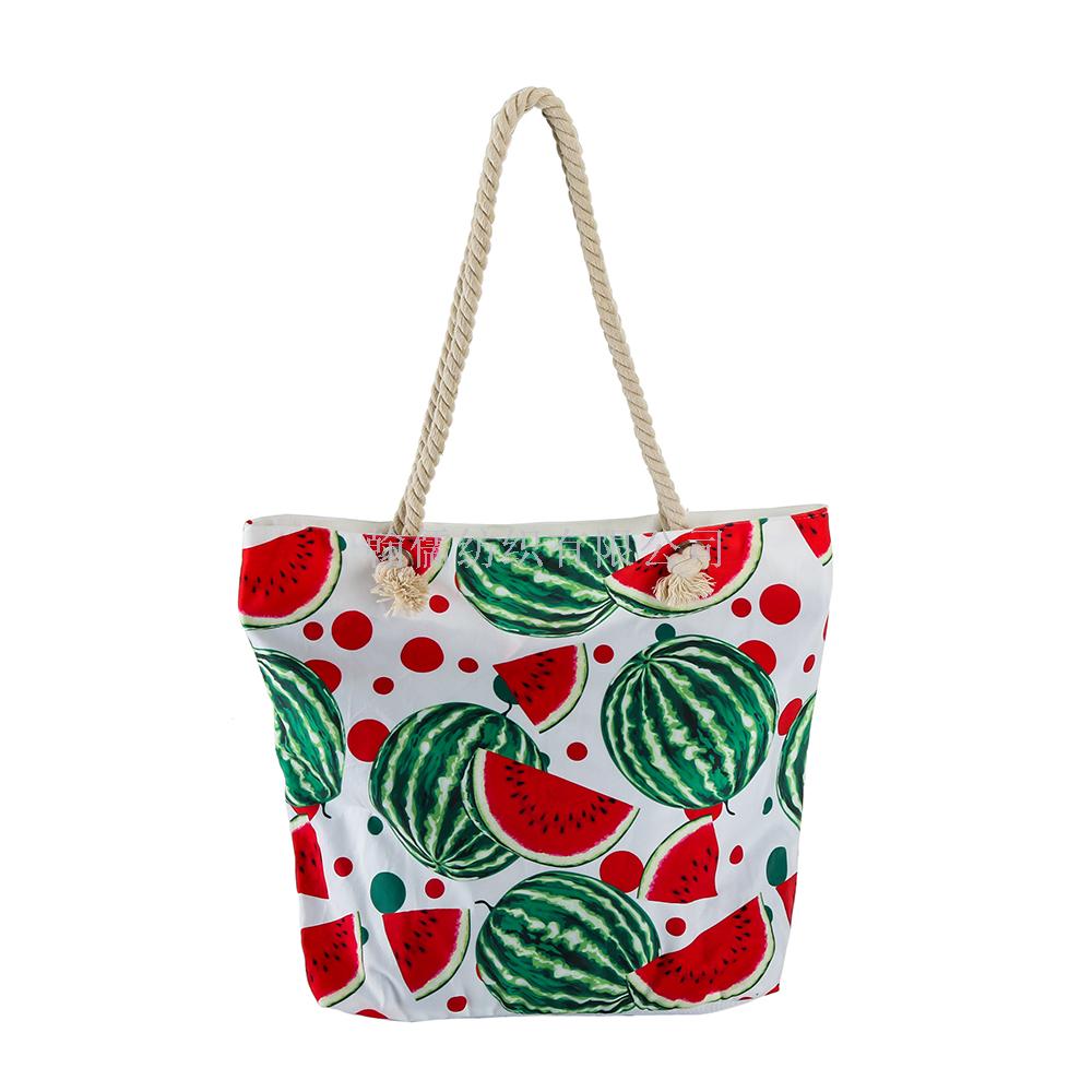 Manufacturer direct sales portable outdoor beach towel travel xian canvas tote bag Manufacturer direct sales portable outdoor beach towel travel xian canvas tote bag