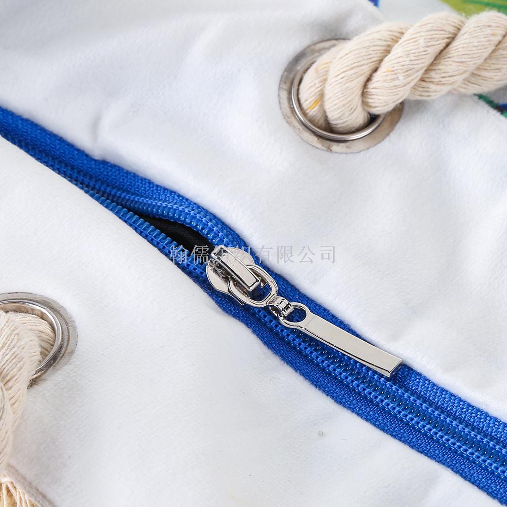 Manufacturer direct sales portable outdoor beach towel travel xian canvas tote bag Manufacturer direct sales portable outdoor beach towel travel xian canvas tote bag