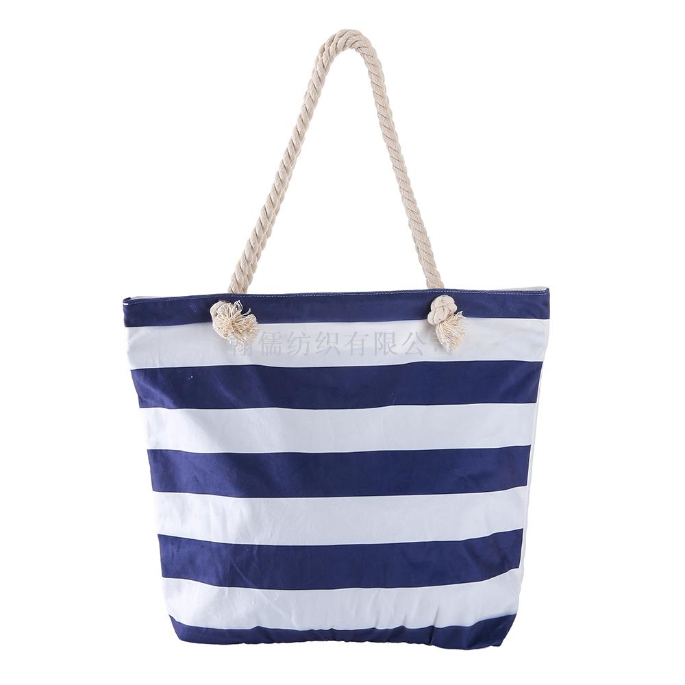 Manufacturer direct sales portable outdoor beach towel travel xian canvas tote bag Manufacturer direct sales portable outdoor beach towel travel xian canvas tote bag
