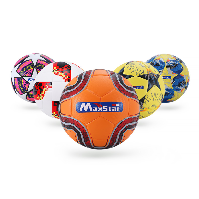 Seamless Leather Football Pu Hot Fit Thickened Explosion-Proof Football No. 5 Standard Adult for Training Competitions Football