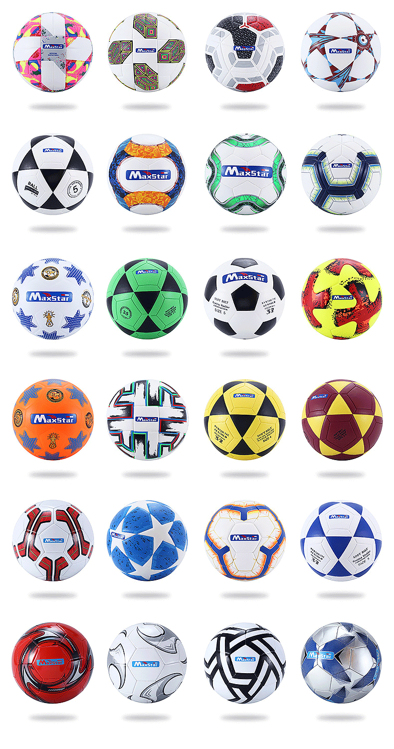 Seamless Leather Football Pu Hot Fit Thickened Explosion-Proof Football No. 5 Standard Adult for Training Competitions Football