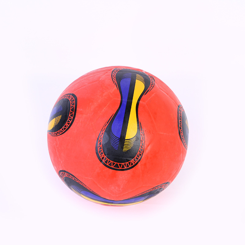 Children&#039;s inflatable toy ball no. 4 pellet football PVC material manufacturers direct sales