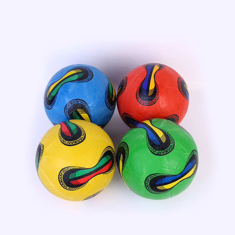 Children&#039;s inflatable toy ball no. 4 pellet football PVC material manufacturers direct sales