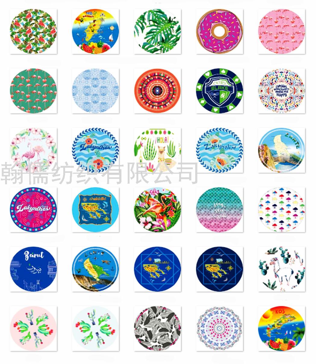 Graphic Customization Factory Direct Sales Amazon Online Store Hot Sale Picnic Mat round Beach Towel Yoga Mat in Stock Graphic Customization Factory Direct Sales Amazon Online Store Hot Sale Picnic Mat round Beach Towel Yoga Mat in Stock