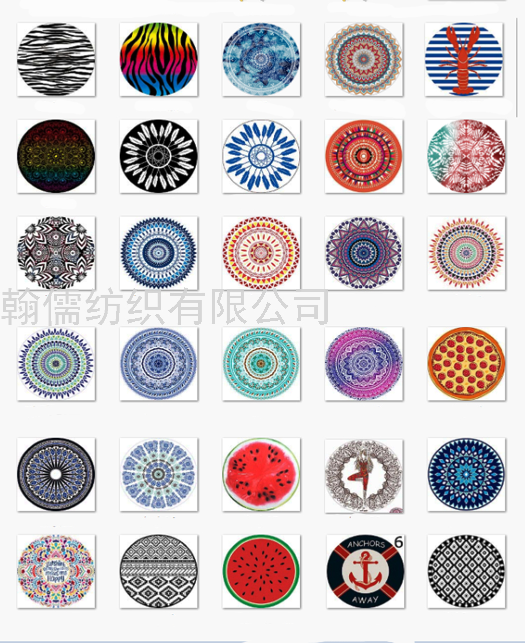 Graphic Customization Factory Direct Sales Amazon Online Store Hot Sale Picnic Mat round Beach Towel Yoga Mat in Stock Graphic Customization Factory Direct Sales Amazon Online Store Hot Sale Picnic Mat round Beach Towel Yoga Mat in Stock