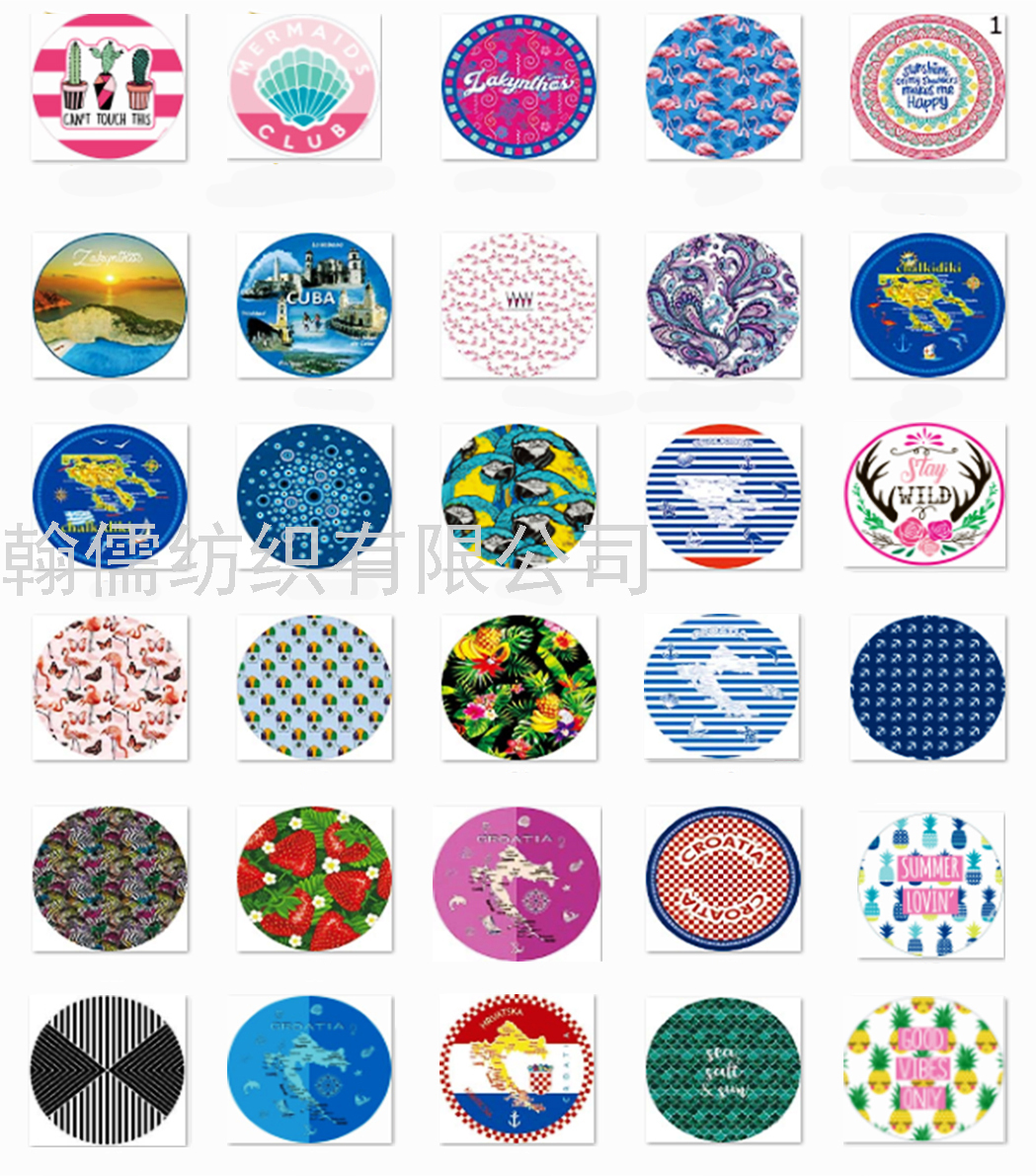 Graphic Customization Factory Direct Sales Amazon Online Store Hot Sale Picnic Mat round Beach Towel Yoga Mat in Stock Graphic Customization Factory Direct Sales Amazon Online Store Hot Sale Picnic Mat round Beach Towel Yoga Mat in Stock