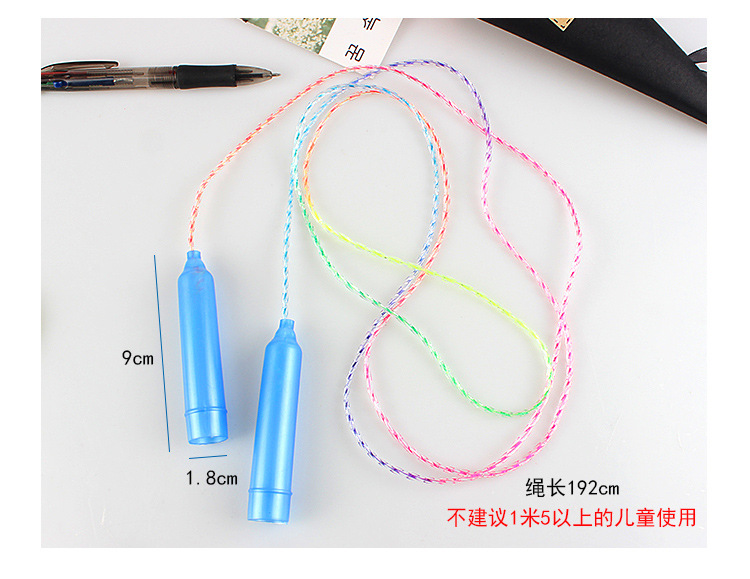 Hanging Card Colorful Crystal Rope Skipping Plastic Transparent Twist Skipping Rope Fitness Equipment Skipping Rope Factory Direct Supply Hanging Card Colorful Crystal Rope Skipping Plastic Transparent Twist Skipping Rope Fitness Equipment Skipping Rope Factory Direct Supply