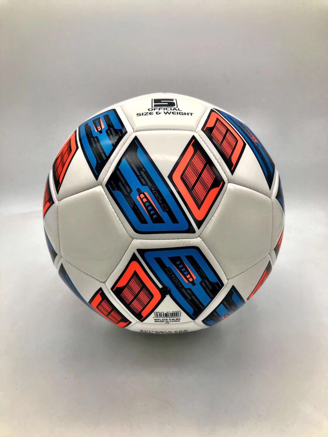 No. 5 training game football hot glue football PU machine sewing football stick leather football