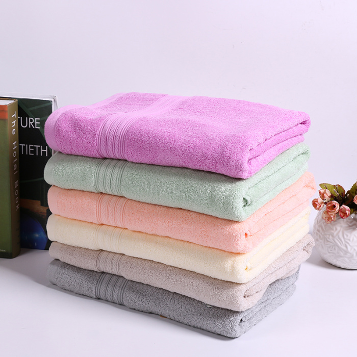 Hot sale 100% cotton bath towel diamond argyle towel plain weave beach  towel