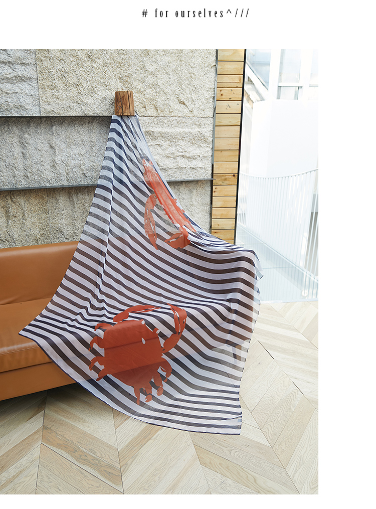 New Korean version of gauze scarf with scarf gradient long beach towel sunscreen scarf shawl dual-use women New Korean version of gauze scarf with scarf gradient long beach towel sunscreen scarf shawl dual-use women