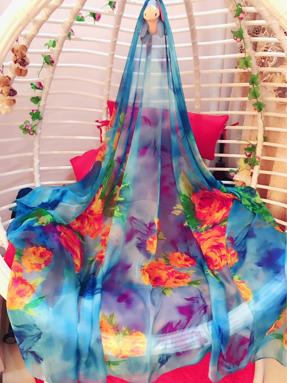 Beach towel 200*150CM silk size oversize Beach propaganda shawl wrap Beach towel 200*150CM silk size oversize Beach propaganda shawl wrap