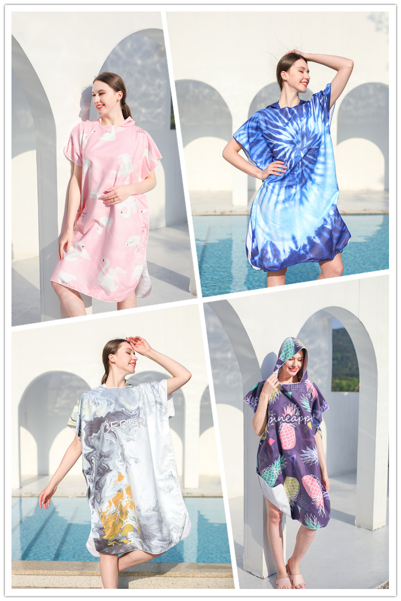 Amazon Hot Selling Double-Sided Velvet Quick-Drying Beach Towel Customizable Cross-Border Printing Microfiber Beach Swimming Towel Amazon Hot Selling Double-Sided Velvet Quick-Drying Beach Towel Customizable Cross-Border Printing Microfiber Beach Swimming Towel