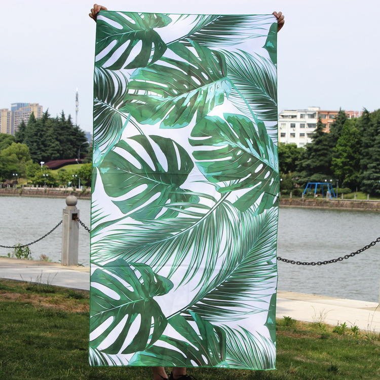 Amazon Hot Selling Double-Sided Velvet Quick-Drying Beach Towel Customizable Cross-Border Printing Microfiber Beach Swimming Towel Amazon Hot Selling Double-Sided Velvet Quick-Drying Beach Towel Customizable Cross-Border Printing Microfiber Beach Swimming Towel