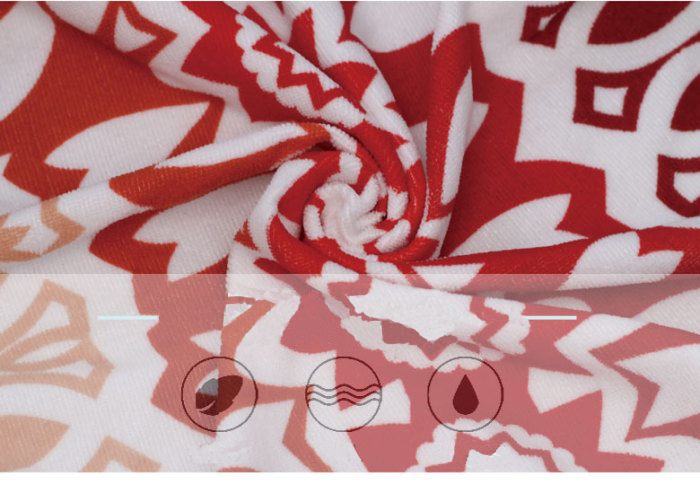 Printing Microfiber Round Beach Towel Beach Blanket with Tassel Yoga Mat Printing Microfiber Round Beach Towel Beach Blanket with Tassel Yoga Mat