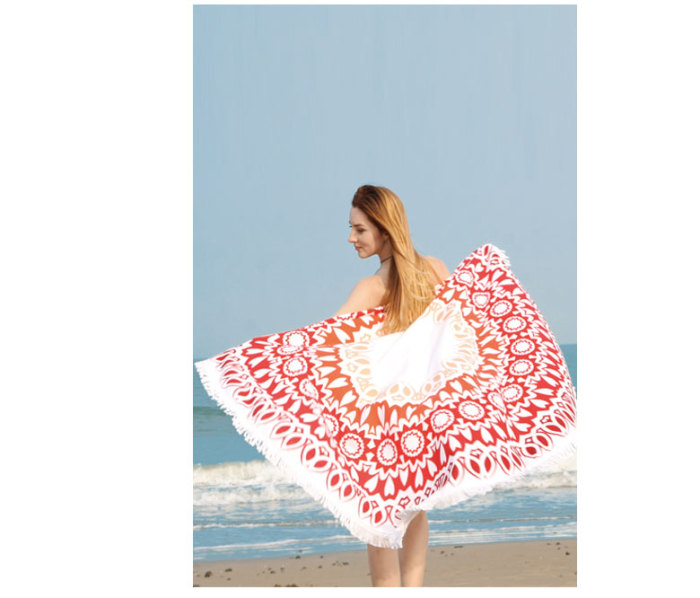 Printing Microfiber Round Beach Towel Beach Blanket with Tassel Yoga Mat Printing Microfiber Round Beach Towel Beach Blanket with Tassel Yoga Mat