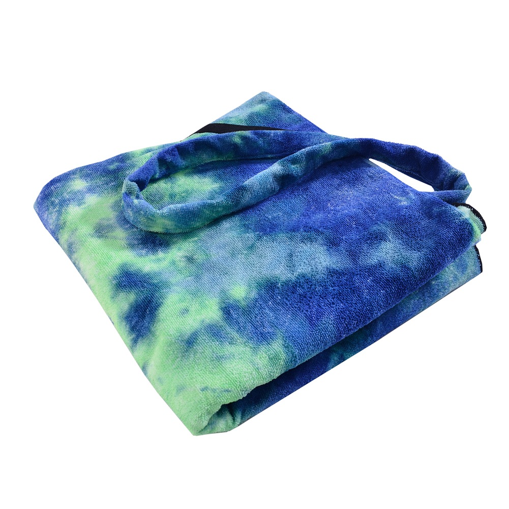 Exclusive for Cross-Border Tie-Dyed Microfiber Beach Towel Recliner Cover Beach Chair Towels Hot Sale Single Layer 600G Exclusive for Cross-Border Tie-Dyed Microfiber Beach Towel Recliner Cover Beach Chair Towels Hot Sale Single Layer 600G