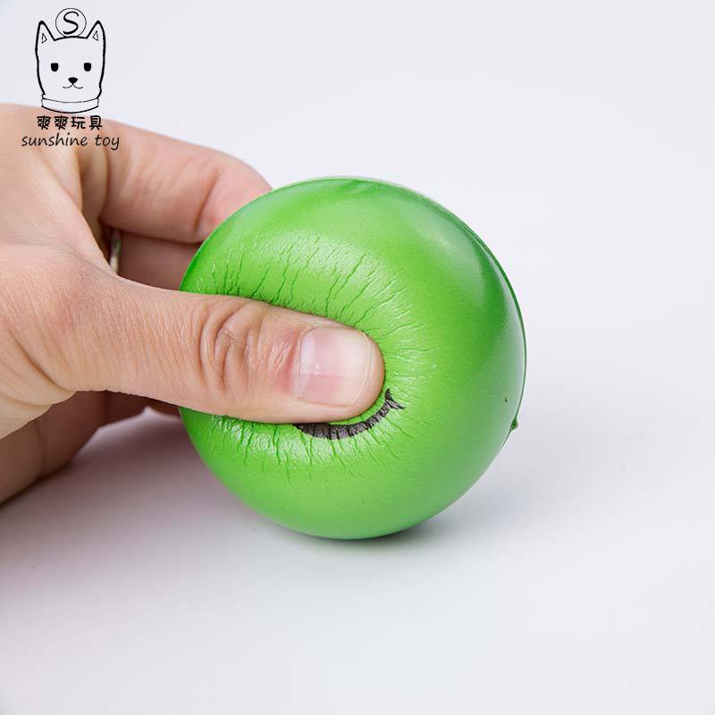 6.3 Triangle football PU ball sponge pressure Foam baby toy ball manufacturers wholesale solid pets