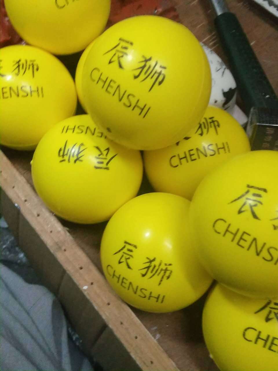 6.3 Triangle football PU ball sponge pressure Foam baby toy ball manufacturers wholesale solid pets