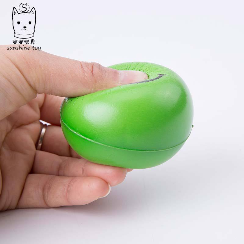 6.3 Triangle football PU ball sponge pressure Foam baby toy ball manufacturers wholesale solid pets