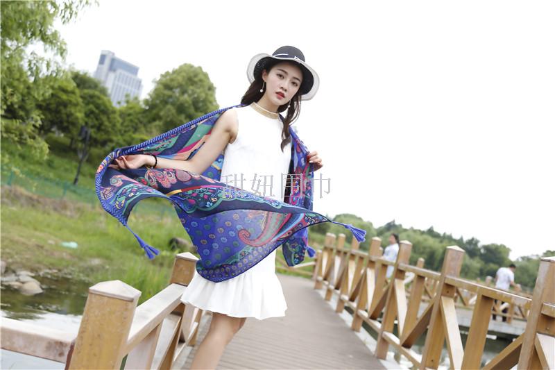 2017 new network hot style, beach towel beach towel beach, sun protection shawl.