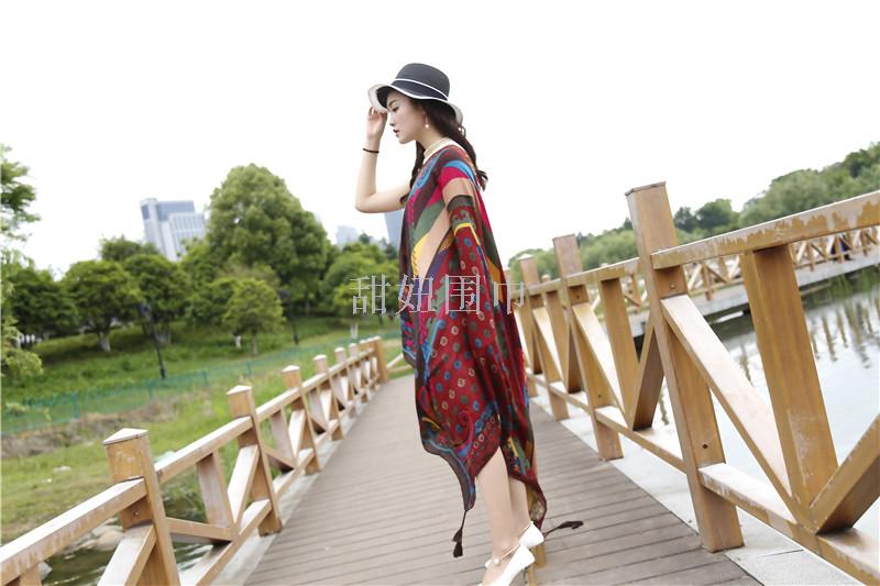 2017 new network hot style, beach towel beach towel beach, sun protection shawl.