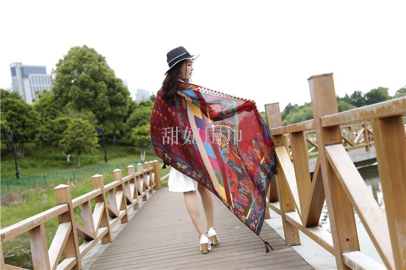 2017 new network hot style, beach towel beach towel beach, sun protection shawl.