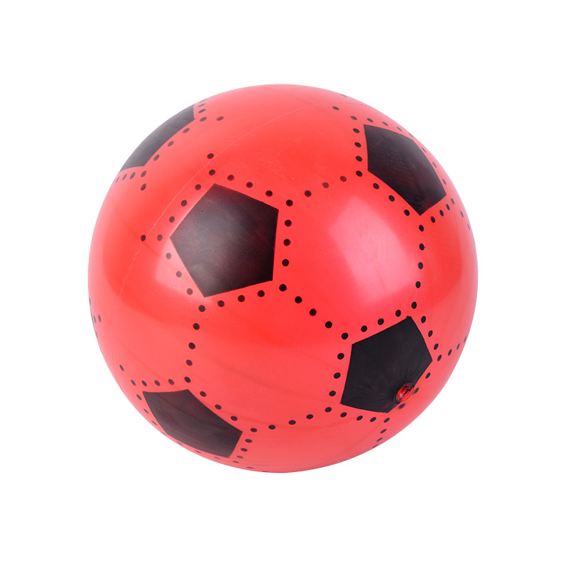 Manufacturers wholesale massage ball spray football PVC inflatable toy ball multi-color optional