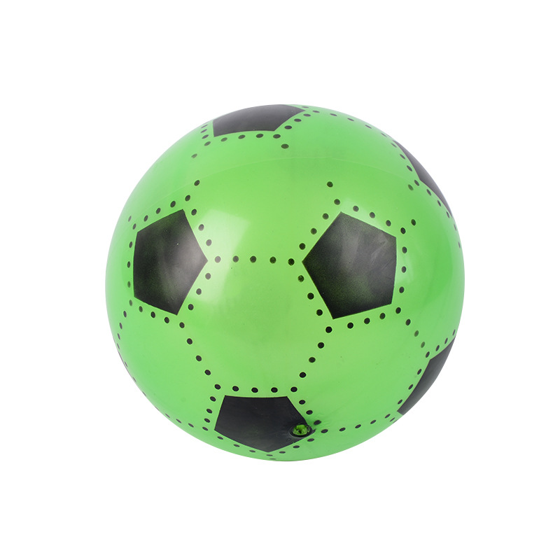 Manufacturers wholesale massage ball spray football PVC inflatable toy ball multi-color optional