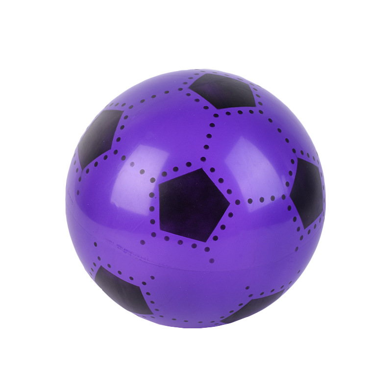 Manufacturers wholesale massage ball spray football PVC inflatable toy ball multi-color optional