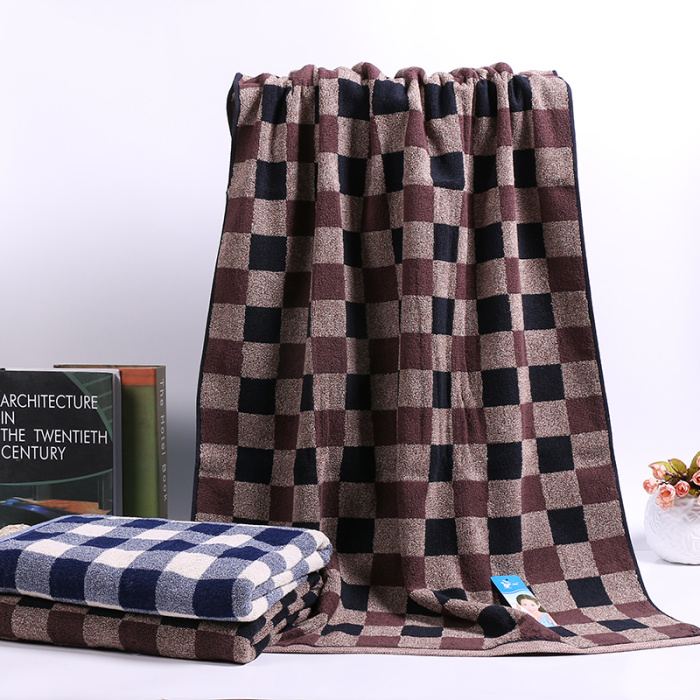 Hot sale 100% cotton bath towel trellis design bath towel plain weave beach towel Hot sale 100% cotton bath towel trellis design bath towel plain weave beach towel