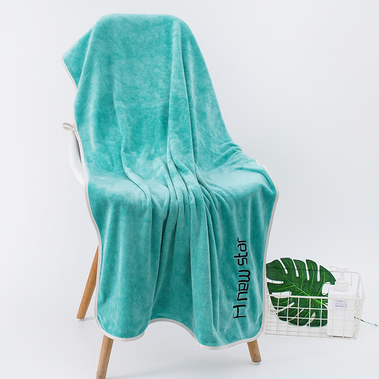 Gaoyang Factory Direct Sales Bath Towel Supermarket Wholesale Shower Bath Towel Household Couple Bath Towel Beach Towel Printable Logo